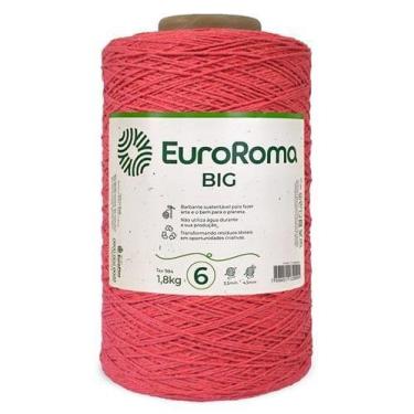 Imagem de Barbante EuroRoma Colorido Big Cone Nº06 1,8Kg, MELANCIA
