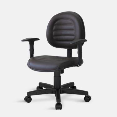 Imagem de Cadeira Executiva Belluno Giratória com Braços - Flex Cadeiras, Bronze