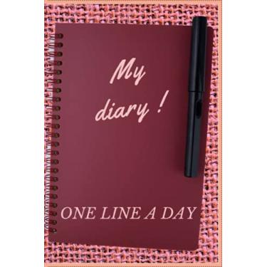 Imagem de My Diary: Blank note with lines 6×9 160 pages