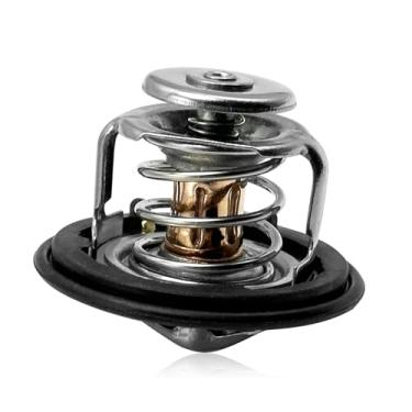 Imagem de Termostato de motor 19301-PAA-306 compatível com Honda Accord Civic CRV CRZ CRX City Fit Insight Odyssey Prelude HR-V Acura CL EL ILX Integra Legend 19301PAA306 19301-PLC-315 19301-RNA-315