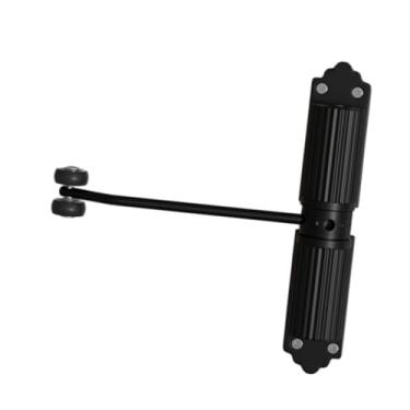 Imagem de IEUDNS Fechadura de porta de mola Fechadura de porta silenciosa Fechadura de porta automática residencial e comercial para escritório, cozinha, hotel, casa, Preto