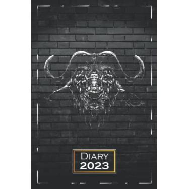 Imagem de Diary 2023: A5 (6x9) | One Week on a Double Page | From Monday to Sunday | Weekly Planner | Animal Motif Drawing | qb2