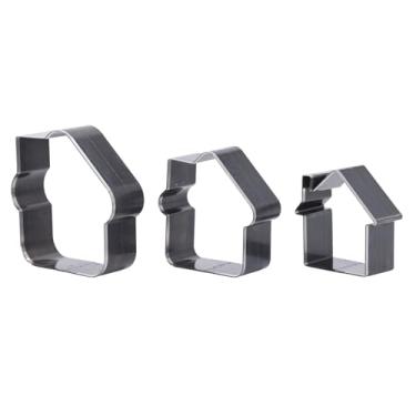 Imagem de Corte de Couro Morre Ferramenta de Moldagem Artesanal Perfurador de Cortador Em Forma de Casa para Trabalhos Em Couro