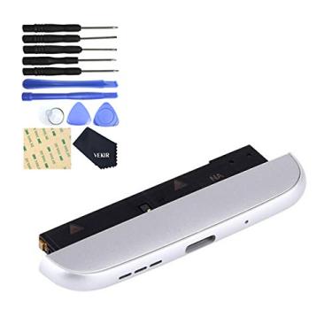 Imagem de Vekir Cabo de reposição para carregador USB tipo C completo com montagem de microfone de alto-falante para LG G5 (Prata, H830 (T-Mobile))