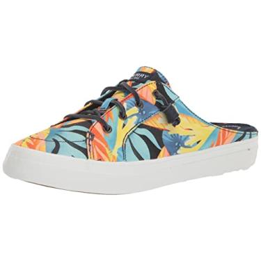 Imagem de Sperry Mocassins femininos Crest Vibe Mule, Floral azul-marinho, 9
