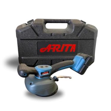 Imagem de Maquina Vibratória Elétrica De Assentar Pisos Porcelanatos Azulejos Cerâmicas C/Maleta Premium 2 Baterias 16V 6 Níveis de Vibração, Ventosa de Alta Sucção