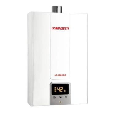 Imagem de Aquecedor de água a gás lz2000de 20 litros glp lorenzetti