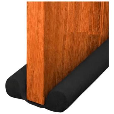 Imagem de Protetor Veda Porta Impermeável Preto Diversos Tamanhos 70 cm 80 cm e 