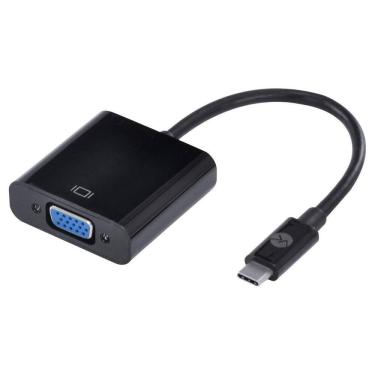 Imagem de Adaptador Usb Tipo C X Vga Fêmea Full Hd 1080P 20Cm - Achdmi