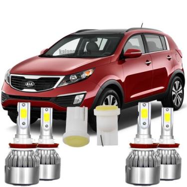 Imagem de Lampada Super Led 6000k Farol Alto Baixo Kia Sportage - IMP