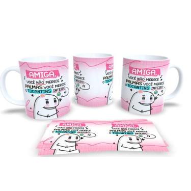 Imagem de Caneca de Porcelana Personalizada Flork Frases Engraçadas, Divertidas 