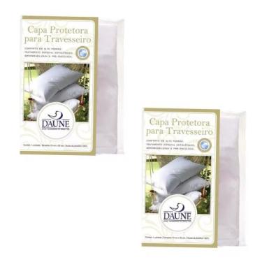 Imagem de Kit de 2 Fronhas Impermeáveis Com Zíper - Daune