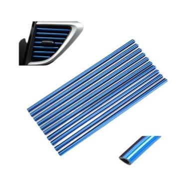 Imagem de Moldura Decorativa em U para Saída de Ar Condicionado de Carro (20cm) 