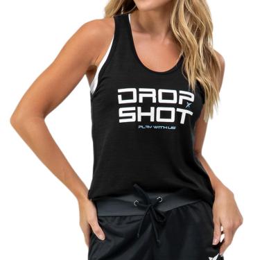 Imagem de Regata Drop Shot Enjoy 3.0 Preto-P