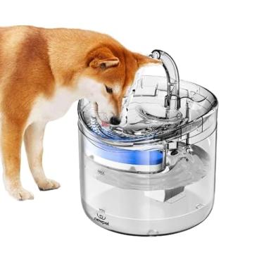 Imagem de 2 Litros Bebedouro Gato Tipo Fonte, Bebedouro Fonte De Água Para Cães Gatos Elétrico Pet,Substituição Do Filtro Da Fonte Para Gatos