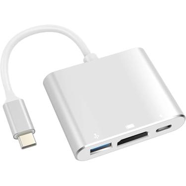 Imagem de Adaptador Hub 3 em 1 USB C 3.1 para Thunderbolt 3.0, Dex, HDMI 4K e USB 3.0 Premium Tec Quality