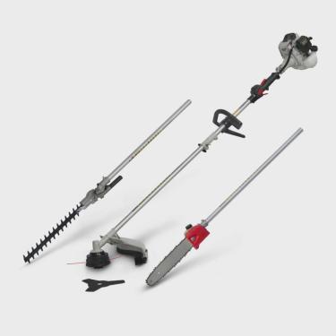 Imagem de Roçadeira Multifuncional TBC26mth 25.4cc Gás 2t Lâmina Carretel Motopoda Aparador Cerca Toyama