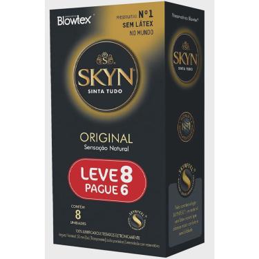 Imagem de Preservativo Blowtex Skyn Original 8 Unidades