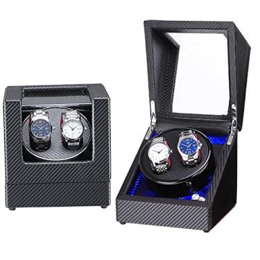 Imagem de Enrolador automático de relógio enrolador de relógio pintura enrolador de relógio doméstico caixa de relógio de luz LED automática manutenção de coleção de negócios (cor: 5 Tamanho: 0) (1)