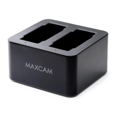 Imagem de MAXCAM Carregador De Bateria Duplo Com Cabo Usb Tipo C Para Bateria Gopro Hero 13 Black Enduro