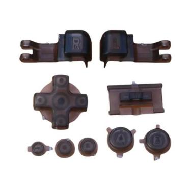 Imagem de GBA SP Conjunto De Botões Completos JCD Plástico a B Select Start Powe