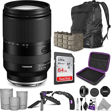 Imagem de Tamron 28-200 mm f/2.8-5.6 Di III RXD Lentes para Sony E com Altura Photo Advanced Accessory and Travel Bundle