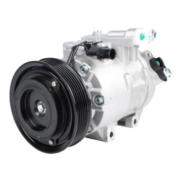 Imagem de Otobaijeni 6PK 12V 6SBU16C 97701-1D200 977011D200 97701-1D200AS Conjunto de embreagem de compressor de ar condicionado para peças de reposição de compressor CA Kia Rondo/Carens