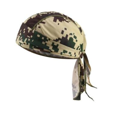 Imagem de Bandana de Camuflagem para Sol - Ideal para Ciclismo, Pesca e Corrida,