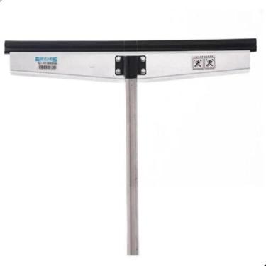 Imagem de Rodo Aluminio 50cm Borracha Dupla Cabo Fixo 1,30 Metros - PREVEOESTE, 