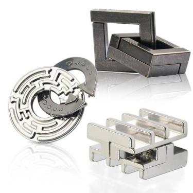 Imagem de Jogos de quebra-cabeça GVKES Fun Metal 3D Toys Gift 12+
