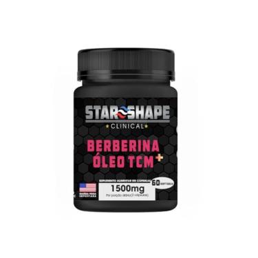 Imagem de Berberina + Óleo Tcm - 1500mg - 60 Cápsulas - Star Shape