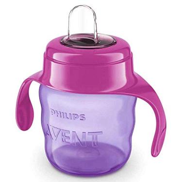 Imagem de Copo De Transição Philips Avent 200ml 6m+ Rosa com Alças