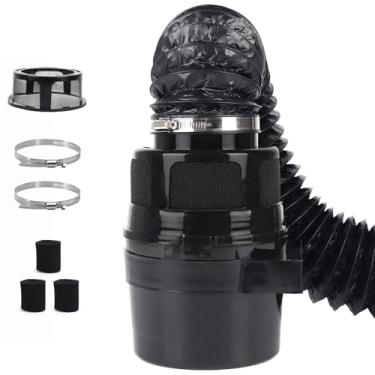 Imagem de Versão atualizada - Kit de ventilação de secador interno VIWINVELA 3 em 1 com filtro de fiapos para secador de fiapos balde de filtro de água para secador elétrico (balde de ventilação de secador