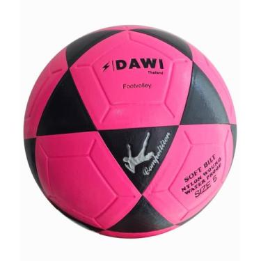 Imagem de bola de futevôlei e altinha dawi competition oficial 5, Rosa, Preto