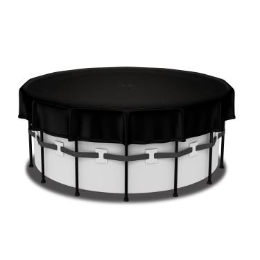 Imagem de Falflor Cobertura De Segurança Para Piscina 10 Pés Com Cordão Redondo Piscinas Acima Do Solo E Banheiras Hidromassagem
