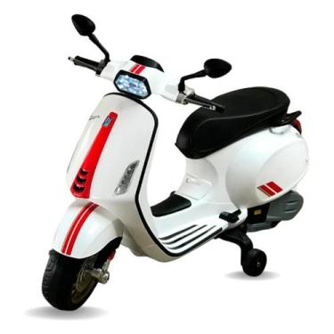 Imagem de Mini Moto Elétrica Infantil Grande Vespa Licenciado - IMPORTWAY