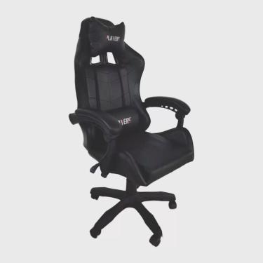 Imagem de Cadeira Gamer Racer Plus Preta com Almofadas