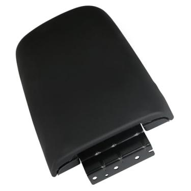 Imagem de Apoio de braço da tampa do console central do carro com dobradiça para Ford Black