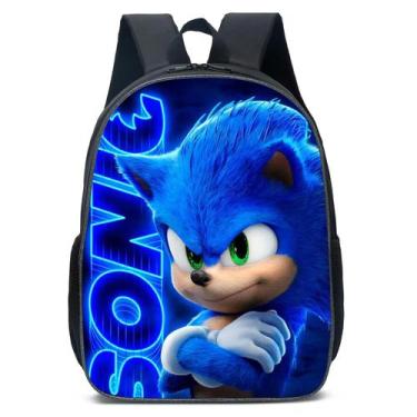 Imagem de Mochila Infantil De Anime Sonic, Bolsas Escolares Primárias E Secundár