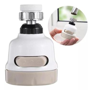 Imagem de Bico Torneira Chuveirinho Gourmet Arejador 3 Jatos Adaptador - Comerci