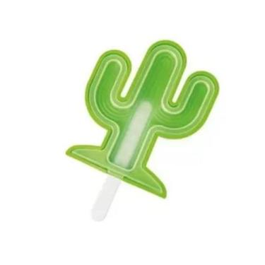 Imagem de Forminha de Picolé Formato de Cacto 1Pç - Wincy
