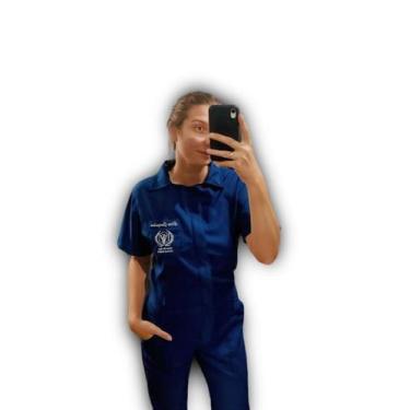 Imagem de Macacão de Campo Veterinário - Estilo Médico Uniformes Hospitalares, A