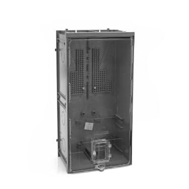 Imagem de Caixa de Medição Individual para Muro Lateral Acesso Frontal ao Disjuntor 3091/COPEL Strahl