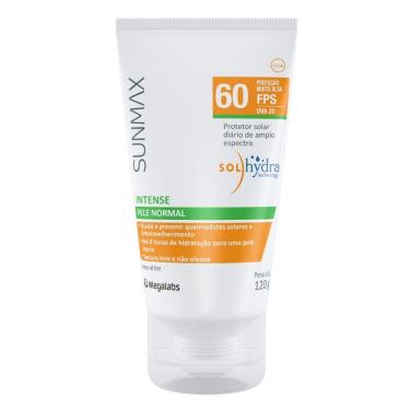Imagem de Protetor Solar Sunmax Intense FPS 60 Creme Oil Free com 120g