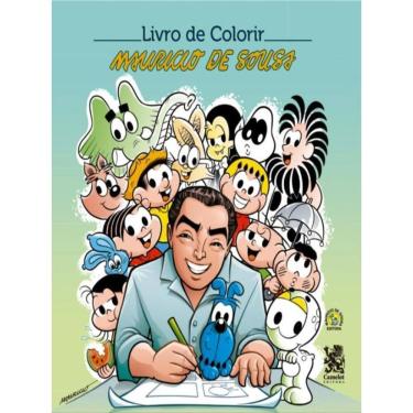 Imagem de Mauricio De Sousa Livro Para Colorir