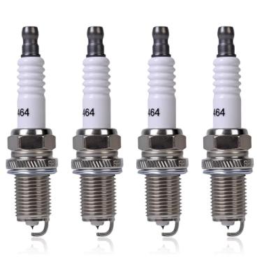 Imagem de Velas de ignição Iridium 5464 compatíveis com Honda Civic Hyundai ELantra Tucson Isuzu Kia Mazda Mitsubishi Nissan Suzuki Toyota Corolla 4 Runner Prius L4 H4 1.3L-2.7L Substituição para BKR5EIX-11