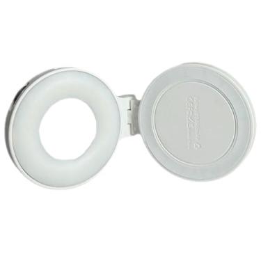 Imagem de Iluminação de Selfie - Luz Magnética LED para Telefone - Lâmpada Ajustável 360° Com Espelho Para Vídeo Conferência Maquilhagem Blogues Exterior