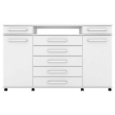 Imagem de Cômoda London Branco Brilho - Demóbile