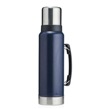 Imagem de Garrafa Térmica 1,4 Litros Inox com Alça  Conservação Térmica Quente e