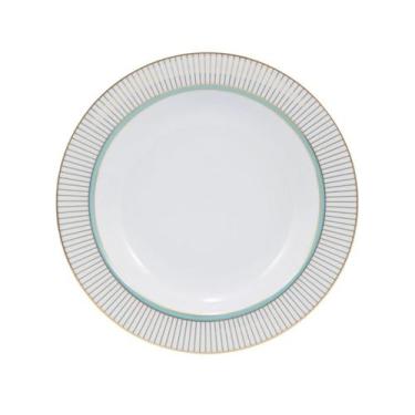 Imagem de Prato Fundo 23cm Porcelana Schmidt - Dec. Audrey 2251, 2251, 23